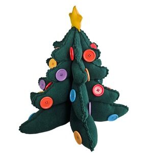 Hallmark Keepsake Kids My Very Own Christmas Tree Felt Plush With 5 Ornaments